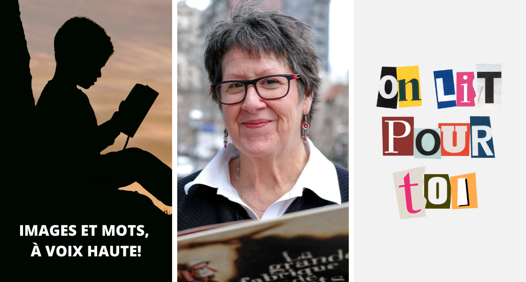 Images et mots à voix haute! Marie raconte, et On lit pour toi